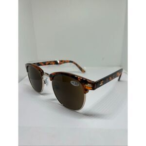 Tortoise Shell Sun Readers +1.50 Brown Lens UV Protection Sunglasses